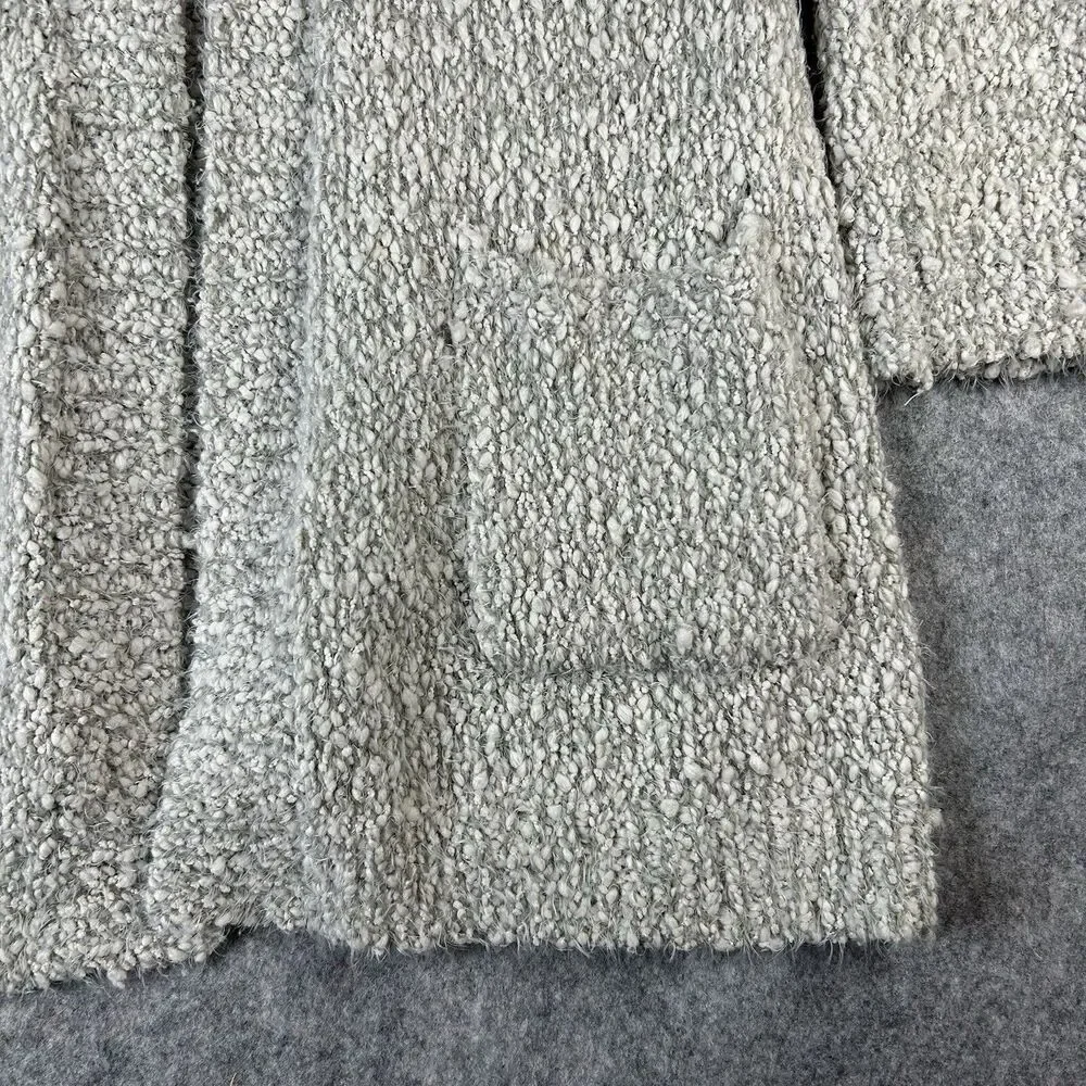 Soft Surroundings Heathered Gray Cardigan - Picture 3 of 8